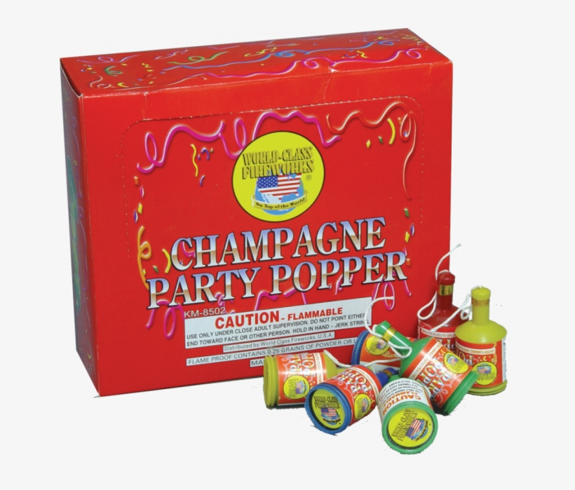 Champagne Party Popper - Party Popper, transparent png #459238