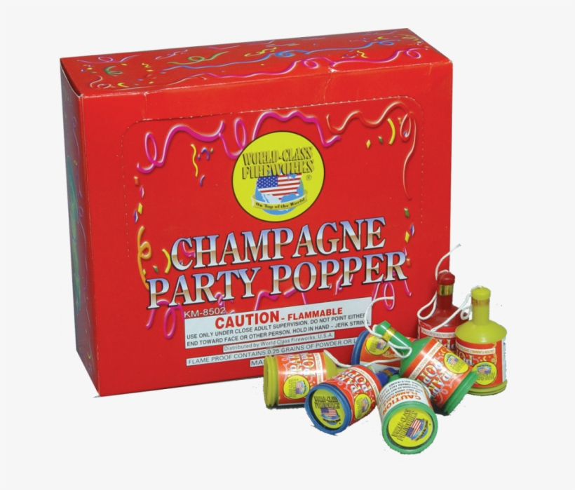 Champagne Party Popper - Party Popper, transparent png #459238