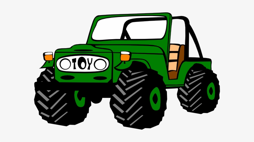 Download Free Vector Toyota Land Cruiser Clip Art - Jeep Clipart ...