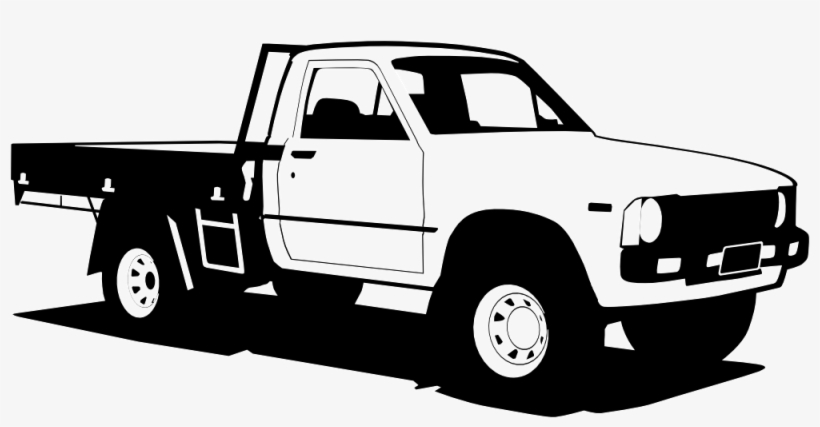 Free Vector Toyota Hilux Clip Art - Hilux Clipart, transparent png #459305