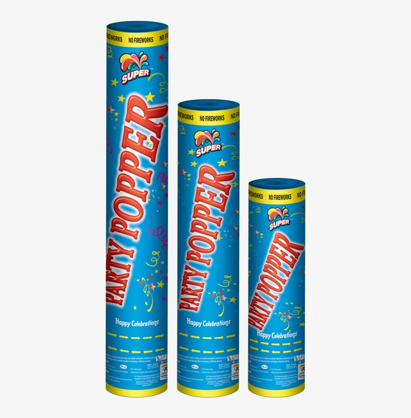 Blue Label Party Popper - Party Popper Red, transparent png #459565