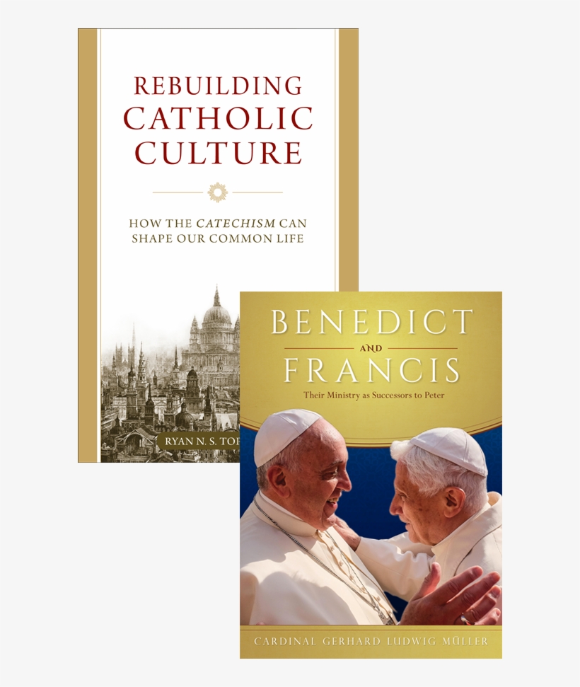 Benedict And Francis Set Book Cover - Rebuilding Catholic Culture: How The Catechism Can, transparent png #459941