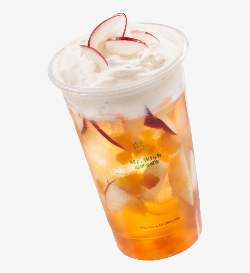 Macchiato Mr Wish Peachteamacchiato - Macchiato Tea, transparent png #4500101