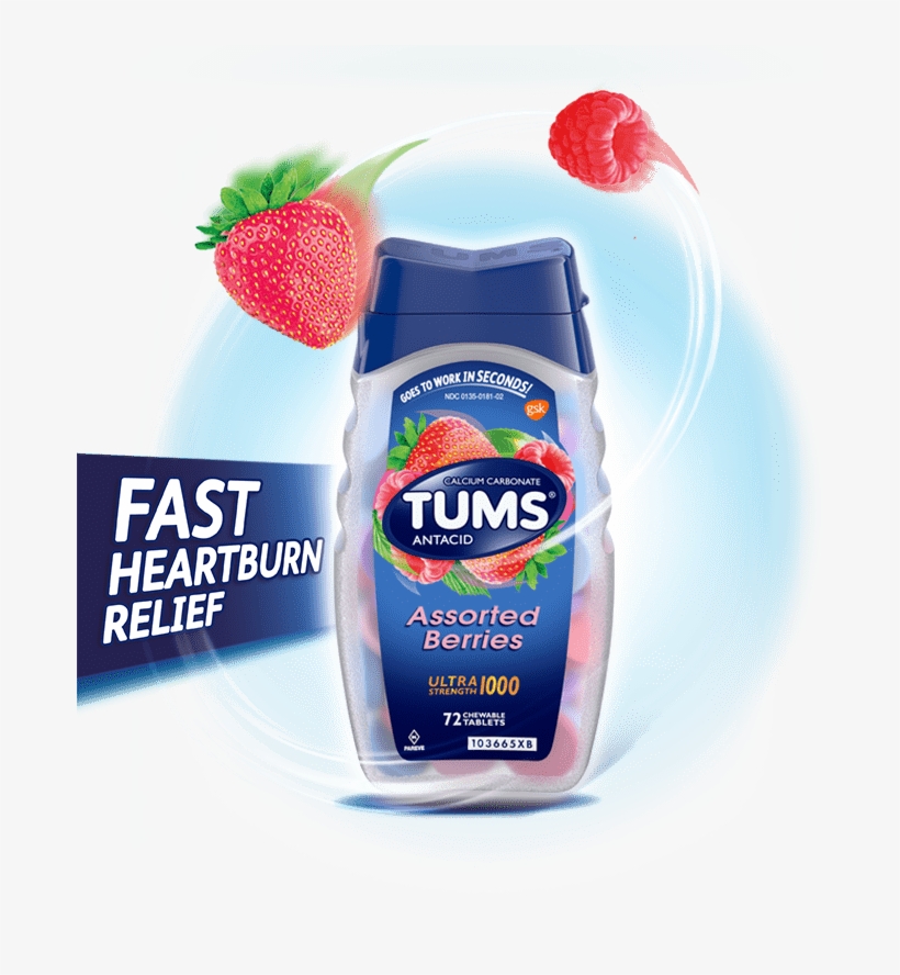 Tums® Ultra Strength - Tums Tablet, transparent png #4501046
