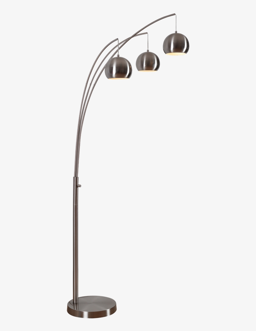 Kenroy Home 32850 Joan 3 Light 32-1/2" Wide Floor Lamp, transparent png #4501633