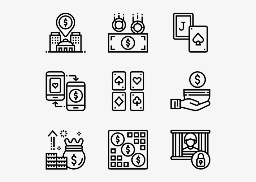 Gambling - Icon Hobbies Png, transparent png #4501814