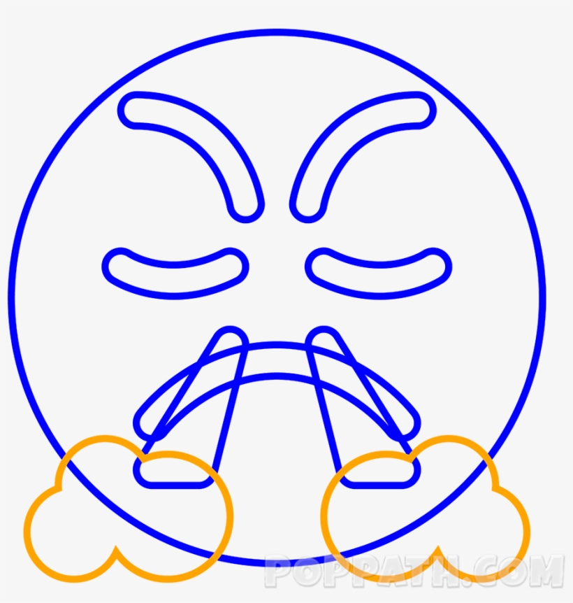 Next We Will Draw The Steam Clouds Coming Off From - Emoji, transparent png #4501924