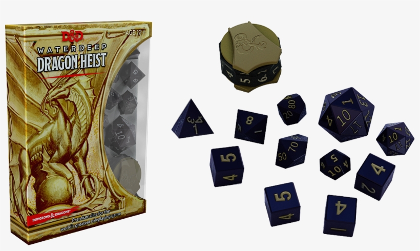 Dungeons & Dragons 5th Edition Waterdeep Dragon Heist - D&d Waterdeep Dragon Heist Dice, transparent png #4502276