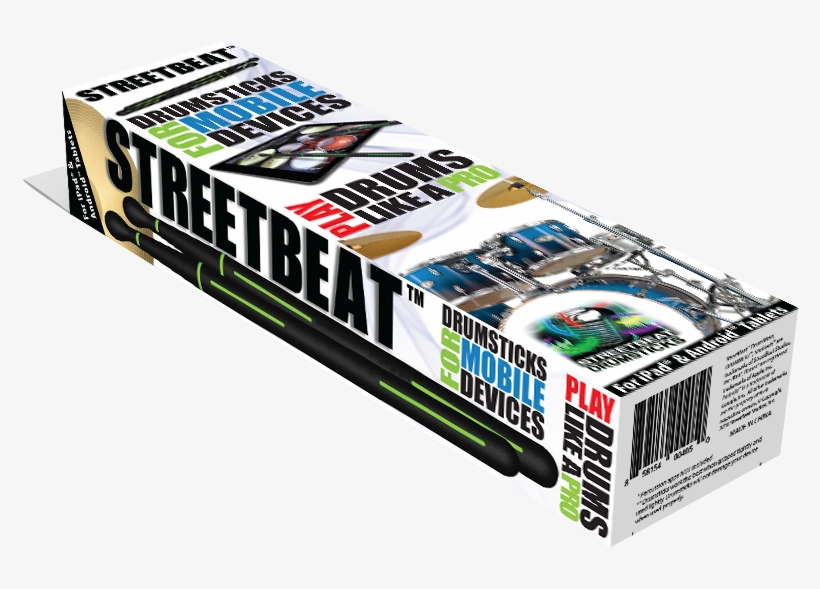 Streetbeat™ Drumsticks V2 - Box, transparent png #4502833