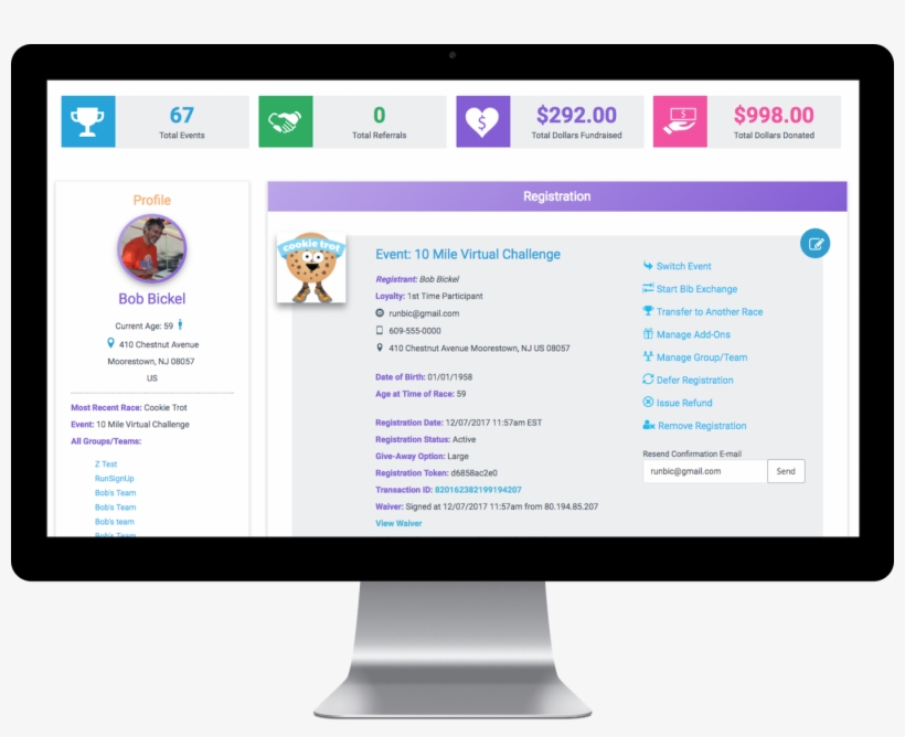 Crm - Time And Attendance In Monitor, transparent png #4503080