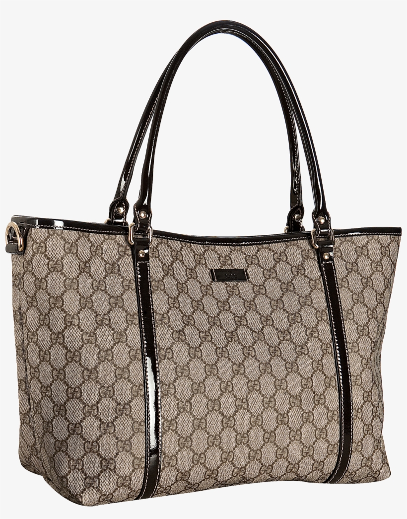 Check Out Gucci Dark Brown Gg Plus Joy Medium Tote - Gucci Saddle Bag, transparent png #4503699