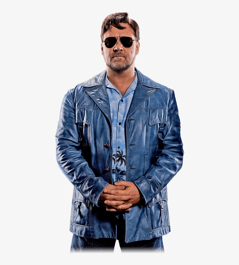 Russel-fig - Nice Guys (2016) 11x17 Movie Poster, transparent png #4503746