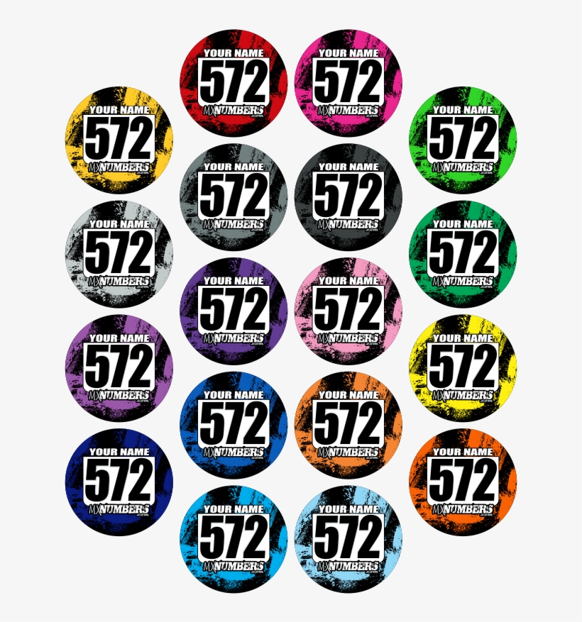 Pair Of Mud Plug Decals For Hyper Tech Wheel -splash, transparent png #4503987