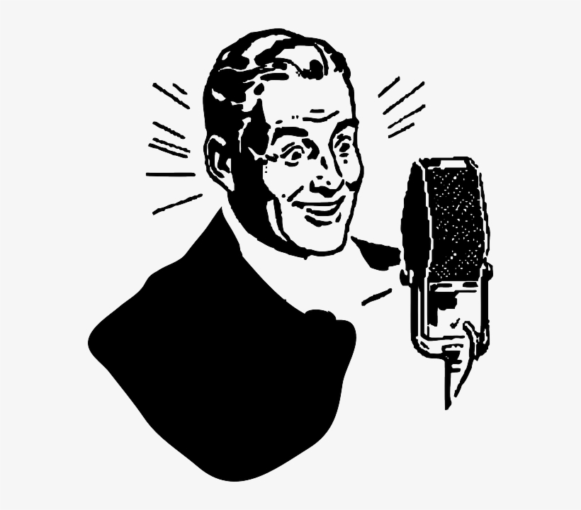 Former Republican Congressman Joe Walsh Has Been Suspended - Old School Mic Vector, transparent png #4503989