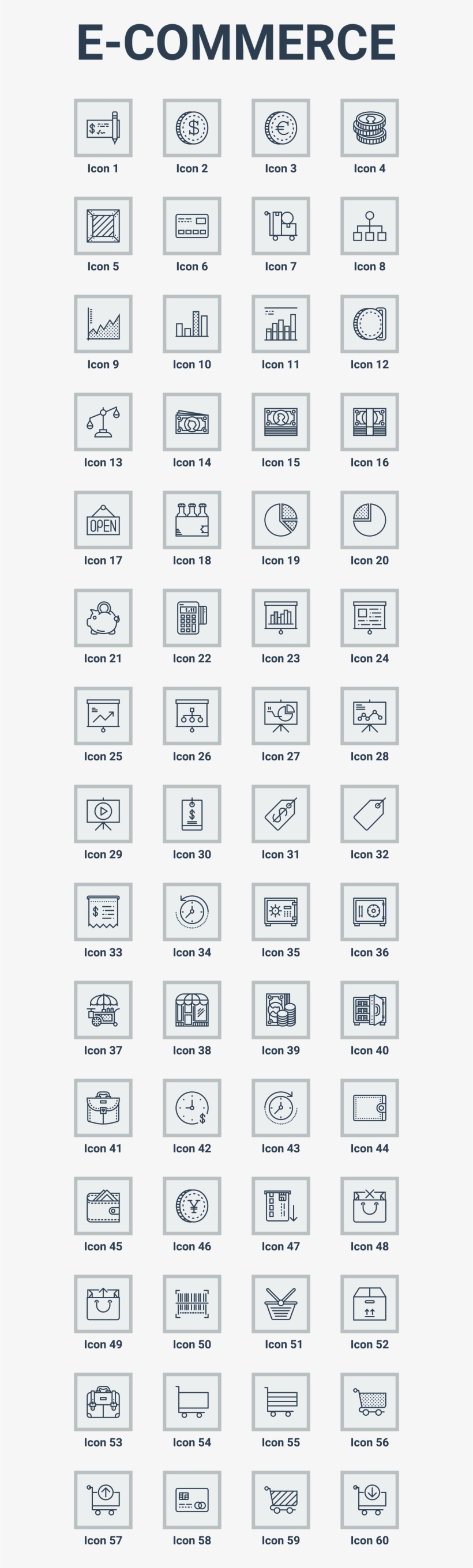 Download List E Shop And E Commerce Icons And Elements - Human Resource, transparent png #4504328
