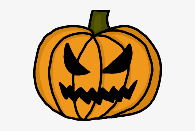 Halloween Clipart Clipart Scary Thing - Scary Jack O Lantern Clipart, transparent png #4504456