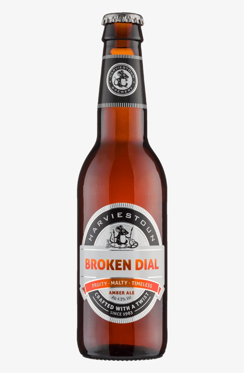 Broken Dial Beer - Harviestoun Old Engine Oil Dark Ale Beer, transparent png #4504577