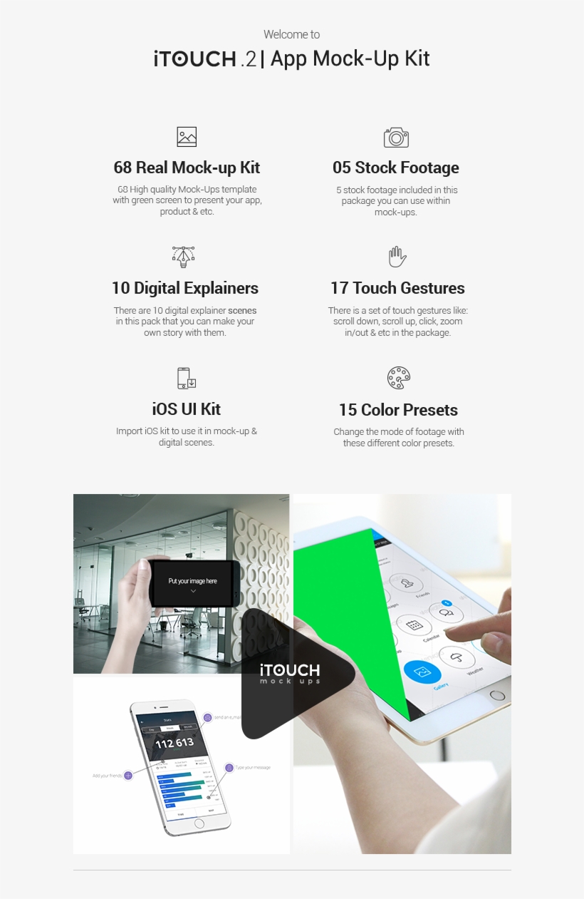 Videohive Itouch 2 - Design, transparent png #4504965