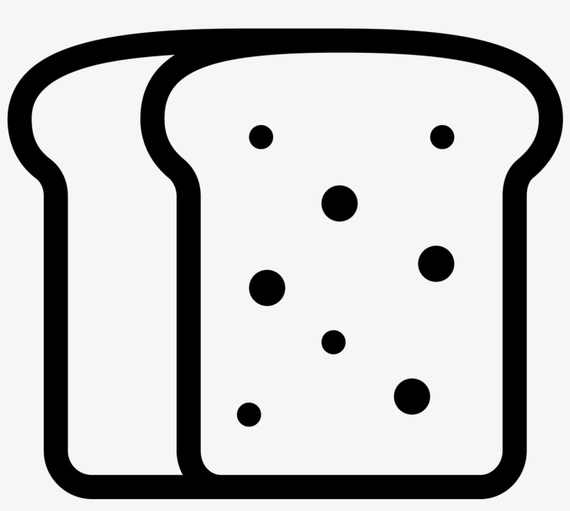 Bread Loaf Icon - Bread, transparent png #4505200