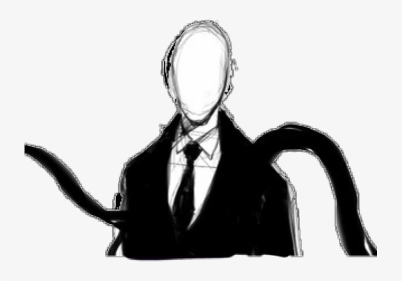 Report Abuse - Como Desenhar O Slender, transparent png #4506246