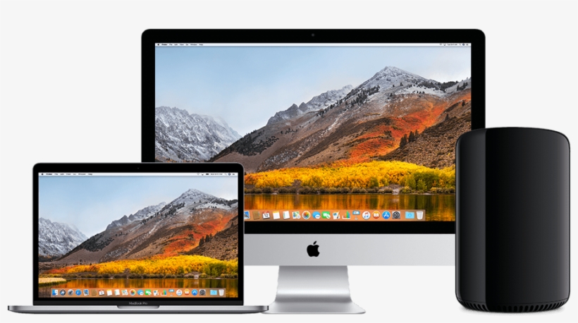 Show Clipart Apple Computer - Mac Macos High Sierra, transparent png #4506247