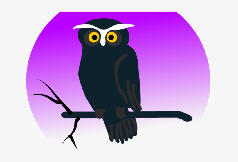 Barn Owl Clipart Branch Clipart Free - Halloween Owl Shower Curtain, transparent png #4506683