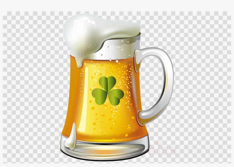 Hand Emoji Clipart Royalty-free Clip Art - St Patrick Beer, transparent png #4507191