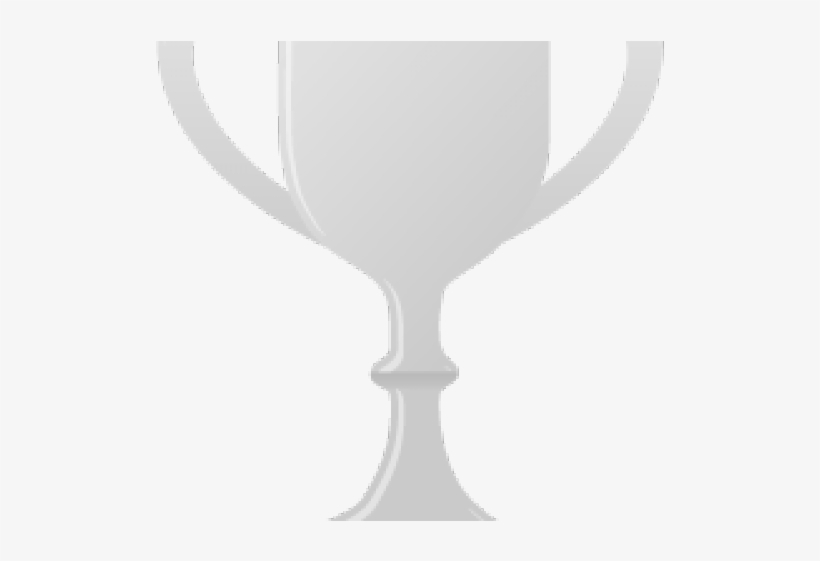 Drawn Trophy Silver - Trofeu Prata Png, transparent png #4507245