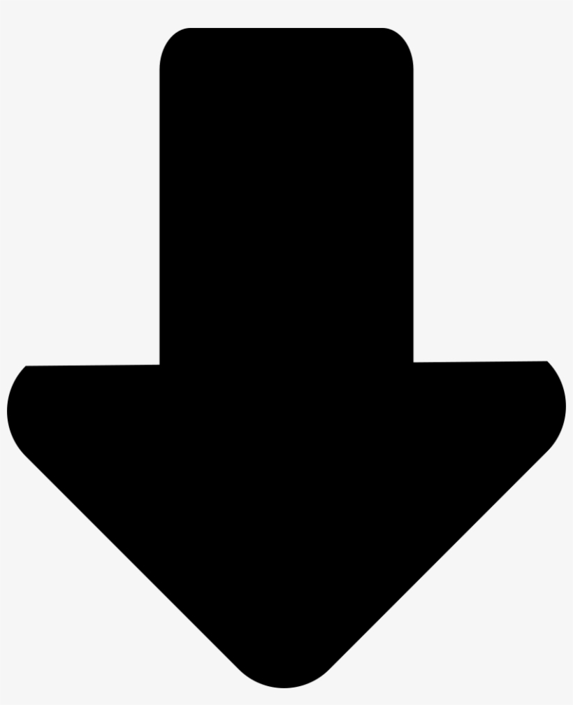 Long Arrow Down, transparent png #4507853