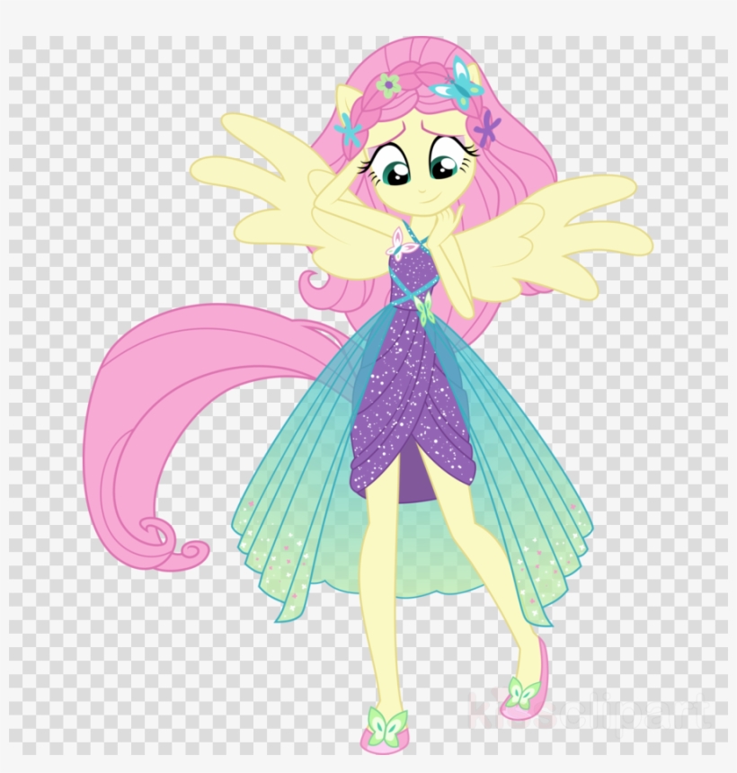 Mlp Eg Fluttershy Vector Clipart Fluttershy Applejack - Mlp Eg Fluttershy Vector, transparent png #4508346