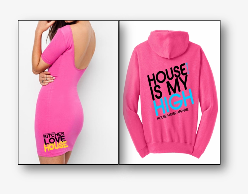 Introducing A Line Of Diffraction, Neon And Kaleidoscope - Hoodie, transparent png #4508588