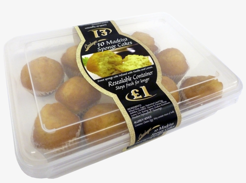 Ck 268 Madeira Sponge - Madeleine, transparent png #4508722