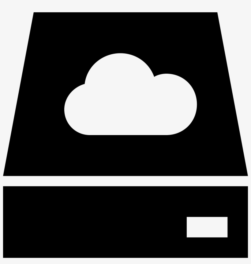 This Icon Is A Rectangular Shape Meant To Represent - Storage Icon Png White, transparent png #4509342