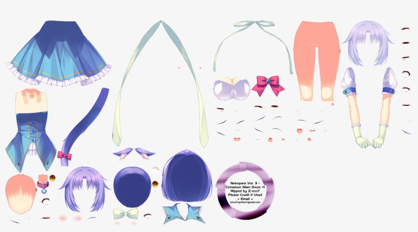 Click For Full Sized Image Cinnamon Main Dress Png - Nekopara, transparent png #4509495