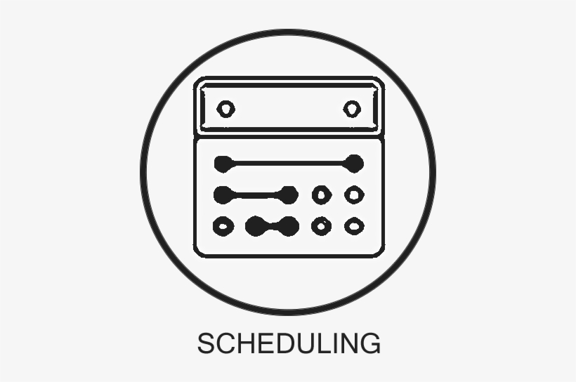 Cloud-based Scheduling - Circle, transparent png #4509958