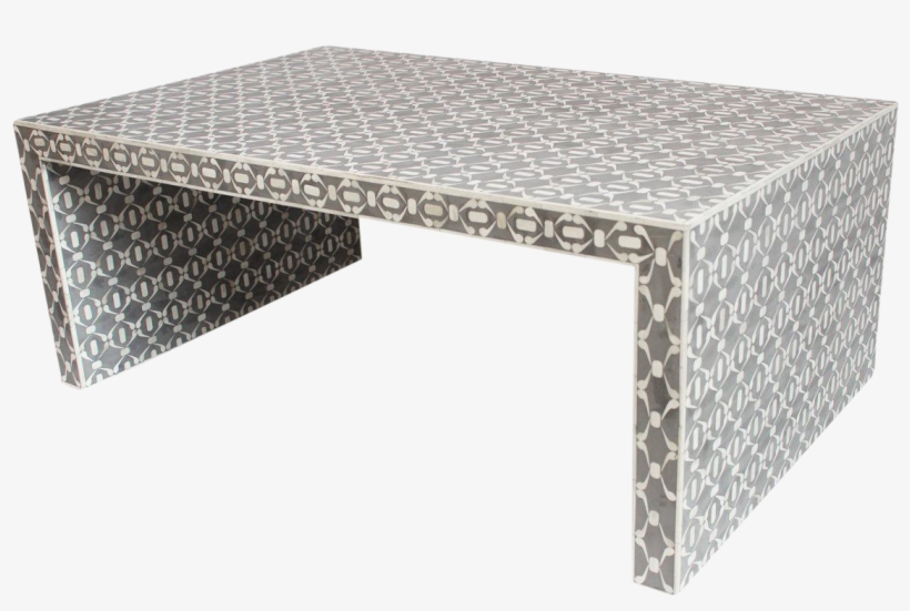 Mix Furniture Grey Inlay Coffee Table, transparent png #4511282
