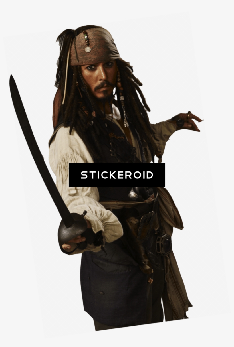 Jack Sparrow Sword Pirates Of The Caribbean - Captain Jack Sparrow, transparent png #4511312