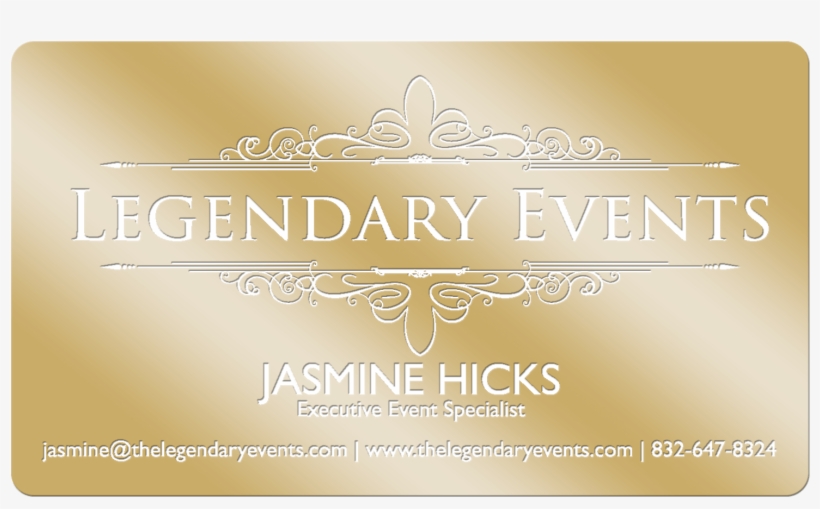 Custom Metal Invitations - Calligraphy, transparent png #4511495