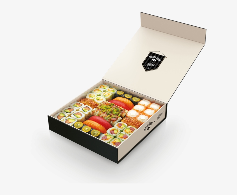 Sushi Shop Football Club Box - Embalagens Para Sushi De Papel, transparent png #4512156