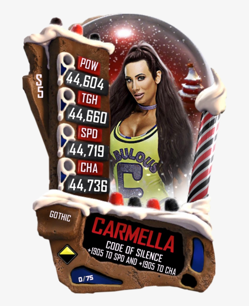 Carmella S5 22 Gothic Christmas - Action Figure, transparent png #4513546