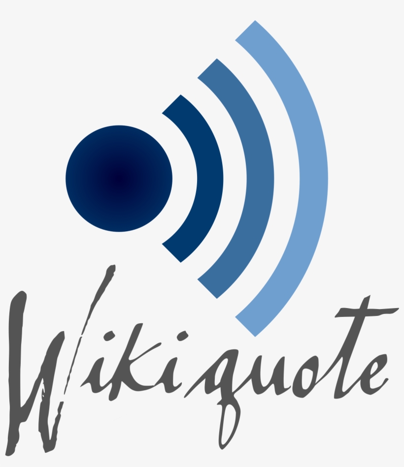 Open - Wikiquote Logo, transparent png #4515490