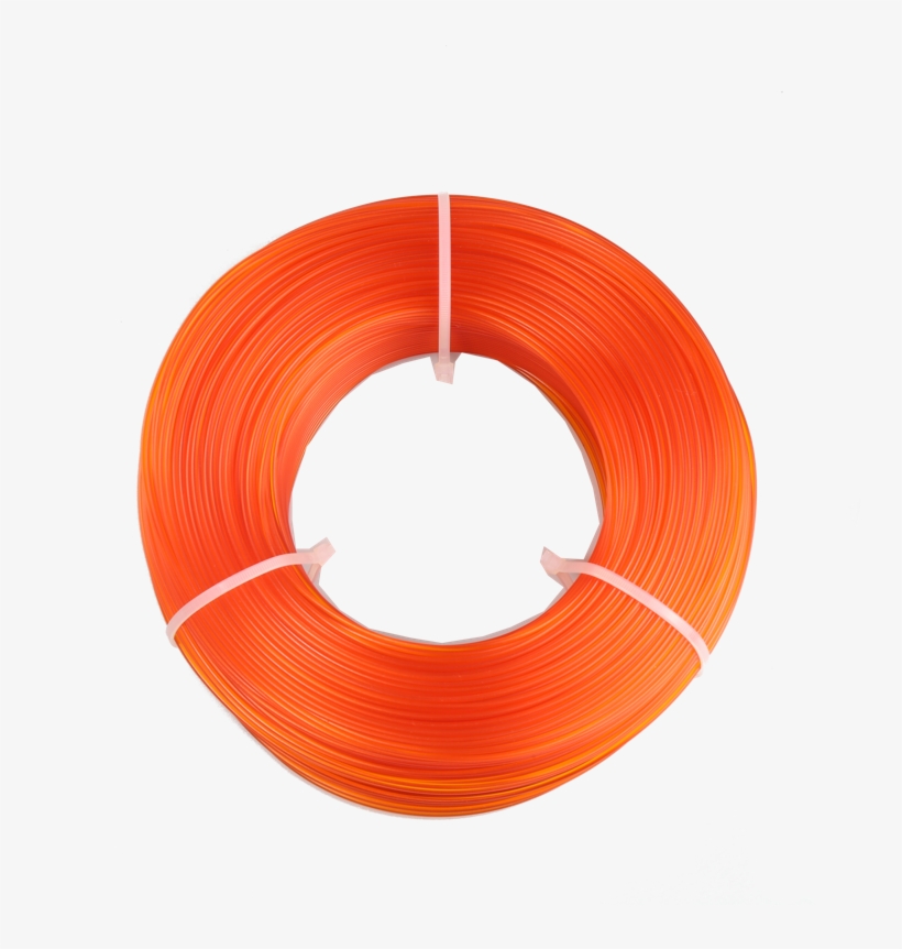 Fiberlogy Refill Easy Pet G 1,75mm Orange Transparent - Petg, transparent png #4517318