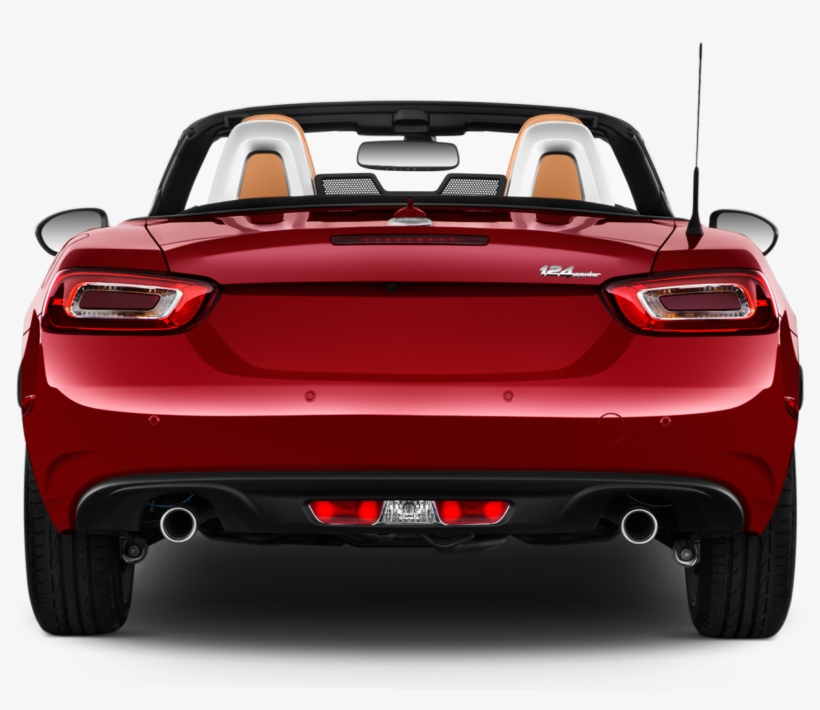 5 - - Fiat 124 Spider 2017 Back, transparent png #4518580