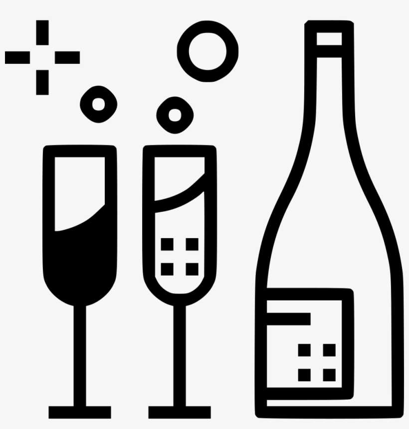 Wine Glass Drink Beverage Bottle Champagne Comments, transparent png #4518945