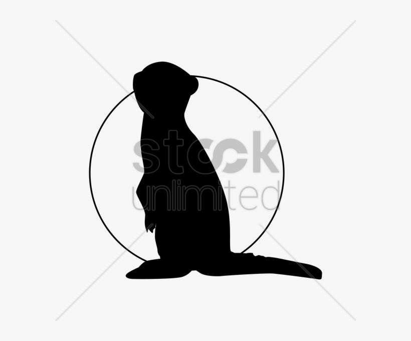 Silhouette Meerkat Clipart Baby Meerkats Clip Art - Illustration, transparent png #4519096