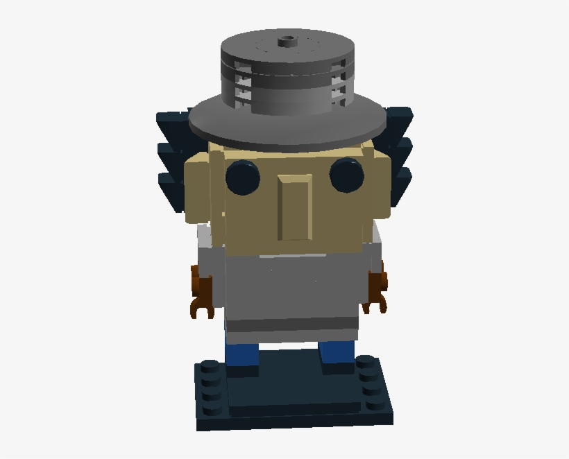 Inspector Gadget Brickheadz - Lego Brickheadz Inspector Gadget, transparent png #4519599