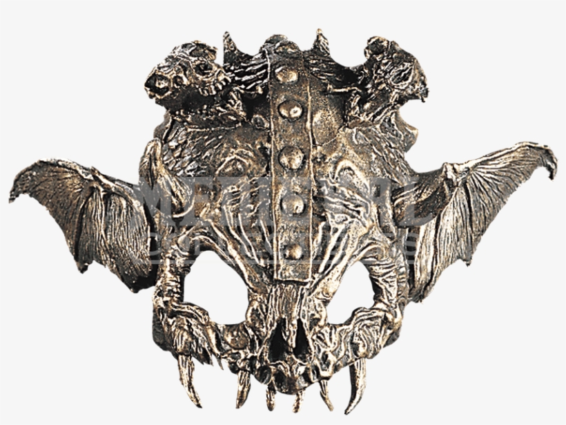 Bat Skull Helmet Topper - Skull Helmet Costume, transparent png #4519885