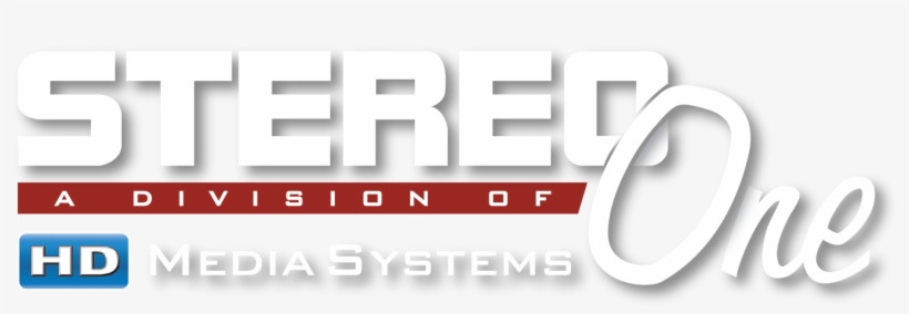 Stereo One Final Logo For Dark Backgrounds - Logo, transparent png #4520939