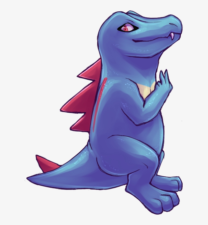 Totodile, transparent png #4520940