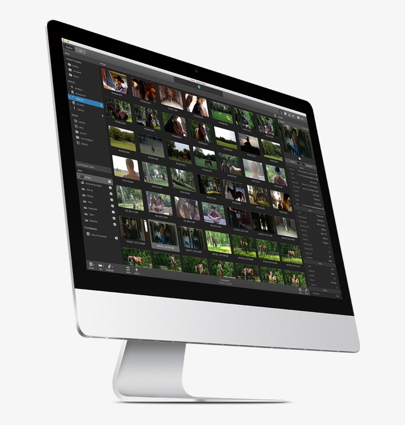 The Fast, Simple, Reliable Path From Camera To Post - Led-backlit Lcd Display, transparent png #4521048